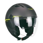 Bukósisak CGM 116G AIR MATT FEKETE/FLUO