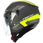 Bukósisak CGM 126G IPER MATT FEKETE/FLUO