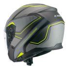 Bukósisak CGM 136G RNA SPORT Matt Fekete/Fluo