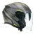 Bukósisak CGM 136G RNA SPORT Matt Fekete/Fluo