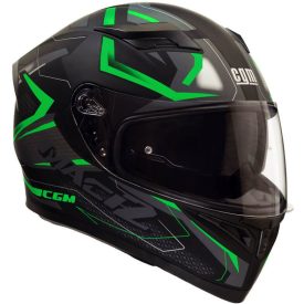 Bukósisak CGM 316 MACH2 ZÖLD/FEKETE XL