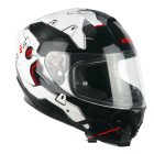 Bukósisak CGM 320X NEUTRON SPACE Fekete/Fehér XXL