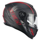 Bukósisak CGM 321G ATOM SPORT Matt Fekete/Piros