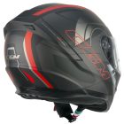 Bukósisak CGM 321G ATOM SPORT Matt Fekete/Piros