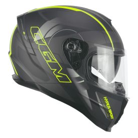 Bukósisak CGM 321G ATOM SPORT Matt Fekete/Fluo