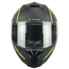 Bukósisak CGM 321G ATOM SPORT Matt Fekete/Fluo