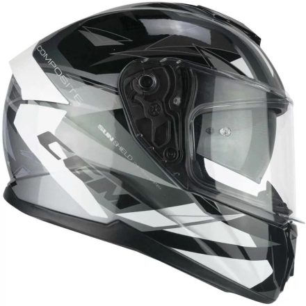 Bukósisak CGM 360 FEKETE/SZÜRKE XXXL (ÜVEGSZÁLAS)