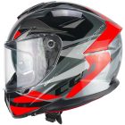 Bukósisak CGM 360 SZÜRKE/PIROS XL (ÜVEGSZÁLAS)