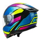 Bukósisak CGM 361 Avent KÉK/ RÓZSA/FLUO /Üvegszál/