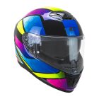 Bukósisak CGM 361 Avent KÉK/ RÓZSA/FLUO /Üvegszál/