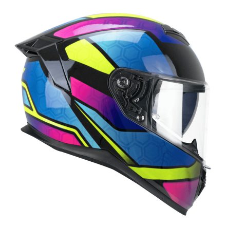 Bukósisak CGM 361 Avent KÉK/ RÓZSA/FLUO /Üvegszál/