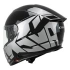 Bukósisak CGM 361 Avent  Fekete/Fehér /Üvegszál/