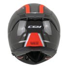 Bukósisak CGM 361 Avent  Fekete/Piros /Üvegszál/