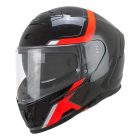 Bukósisak CGM 361 Avent  Fekete/Piros /Üvegszál/