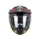 Bukósisak CGM 366T DUAL Tech Fekete/Piros/Fluo