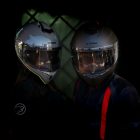 Bukósisak CGM 568X BER CITY Matt Fekete/Piros