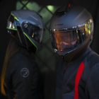 Bukósisak CGM 568X BER CITY Matt Fekete/Piros