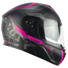 Bukósisak CGM 569G C-MAX CITY Matt Fekete/Pink