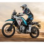 CFMOTO 450MT FELSŐ BUKÓCSŐ EZÜST