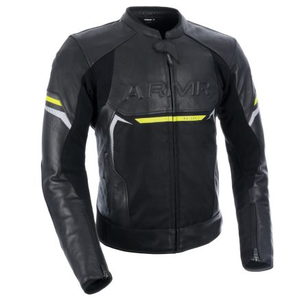 ARMR Raiden 3.0 Motoros Bőrkabát Fekete/Fluo
