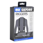 OXFORD NADRÁGTARTÓ RIGGERS FEKETE
