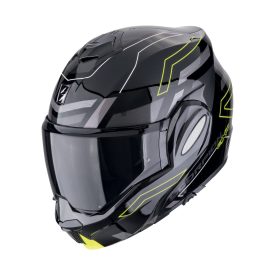 Scorpion Bukósisak EXO-TECH EVO CONQUER FEKETE/FLUO