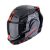 Scorpion Bukósisak EXO-TECH EVO TRAVELLER FEKETE/PIROS