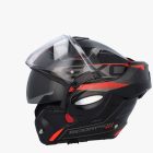 Scorpion Bukósisak EXO-TECH EVO TRAVELLER FEKETE/PIROS
