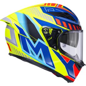 Bukósisak Suomy Stellar 2 Deepspace Matt Fluo/Kék