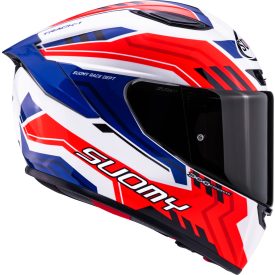 Bukósisak Suomy Track-1 Framework Fehér/Piros/Kék M