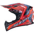 Bukósisak Suomy X-Wing Motley Piros/Fekete