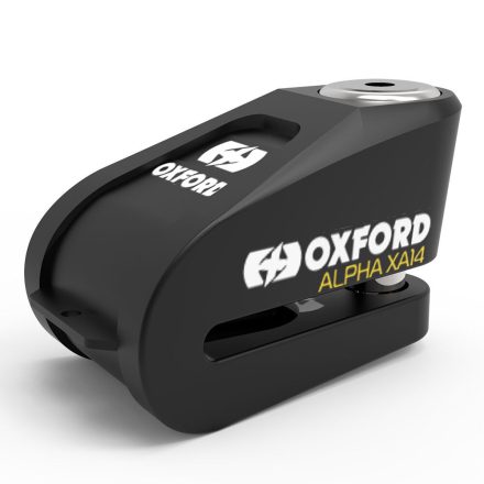 Oxford Féktárcsazár Alpha Xa14 Alarm Fekete