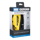 Oxford Screamer 7 Riasztós Féktárcsazár Sárga