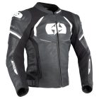 Oxford Nexus 1.0 Motoros Bőrkabát Fekete/Fehér