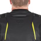 Oxford Cypher 1.0 Motoros Bőrkabát Fekete/Fluo