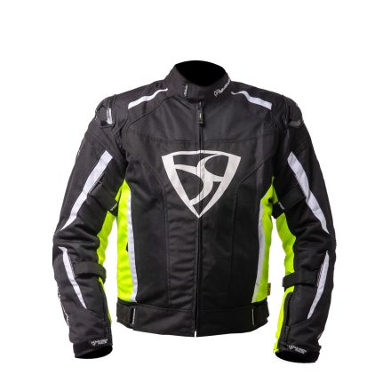 MUGEN RACE TEXTIL KABÁT 2025 FEKETE/FLUO XL