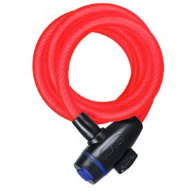 Oxford Cable Lock Motorlezáró Kábel Piros