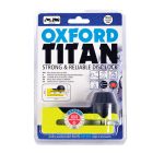 Oxford Féktárcsazár Titán Sárga