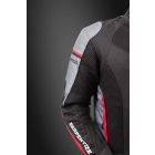 Textil Kabát Nyári Serpentize S-AIR Fekete/Szürke/Piros L