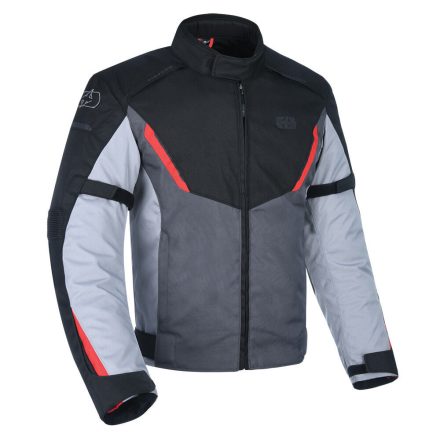 OXFORD KABÁT TEXTIL DELTA 1.0 FEKETE/SZÜRKE/PIROS M