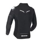 OXFORD OMEGA 1.0 Air Női Nyári Motoros Kabát Fekete/Fehér 12