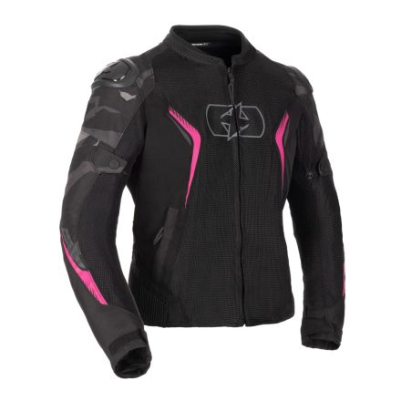 OXFORD OMEGA 1.0 Air Női Nyári Motoros Kabát Camo/Pink 14