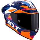 Bukósisak KYT R1R Dimond Kék/Narancs