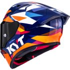 Bukósisak KYT R1R Dimond Kék/Narancs