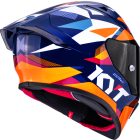 Bukósisak KYT R1R Dimond Kék/Narancs