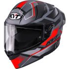 Bukósisak KYT R2R Parsec Szürke/Piros L