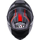 Bukósisak KYT R2R Parsec Szürke/Piros L