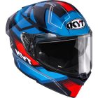 Bukósisak KYT R2R Parsec Fekete/Kék/Piros XS