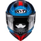 Bukósisak KYT R2R Parsec Fekete/Kék/Piros XS