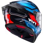 Bukósisak KYT R2R Parsec Fekete/Kék/Piros XS